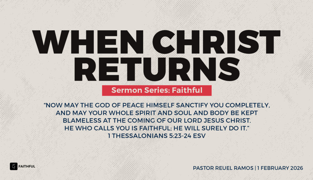 When Christ Returns