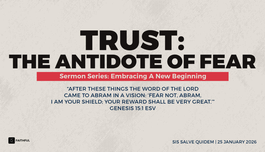 Trust: The Antidote of Fear